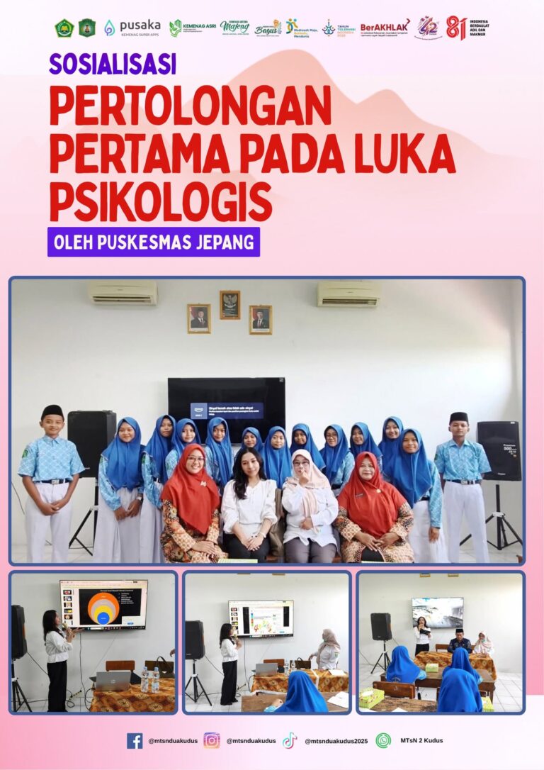 Sosialisasi Pertolongan Pertama pada Luka Psikologis, Bekali Murid dengan Pemahaman Kesehatan Mental